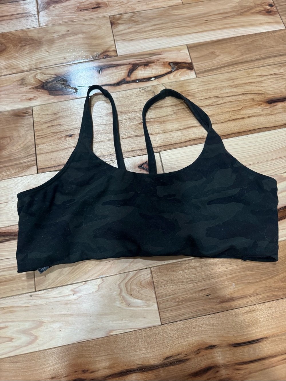 Vuori Black Camo Sports Bralette